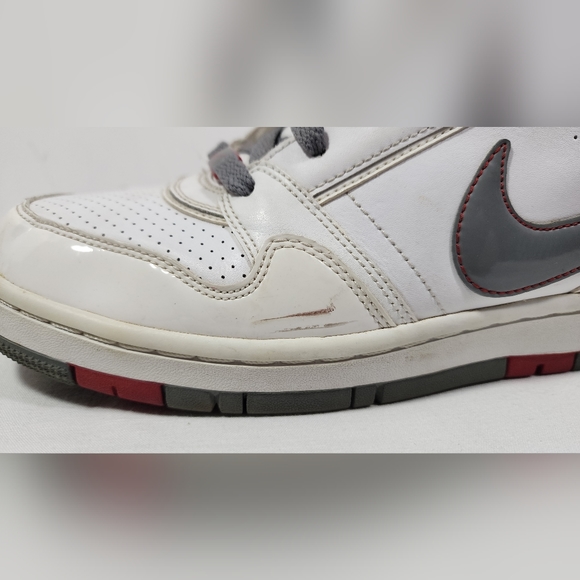 NIKE AIR LUNAR FORCE 1 MENS BASKETBALL SHOES SIZE 10.5 WHITE / RED - Picture 10 of 13